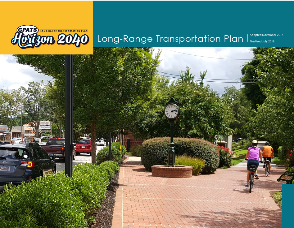 Horizon 2040 Long Range Transportation Plan Cover